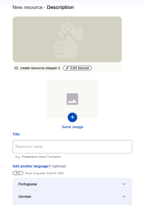 Etapp Description kaanepildi, pealkirja ja teistes keeltes versioonidega.