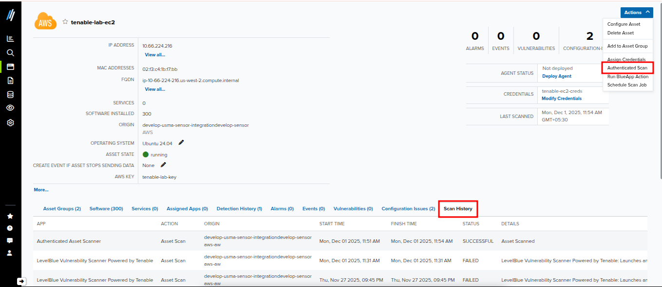 LevelBlue Vulnerability Scanner Guide - Level Blue