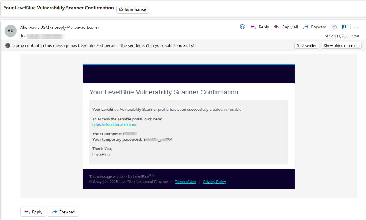 LevelBlue Vulnerability Scanner Guide - Level Blue