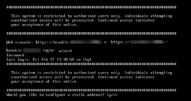 Hyper V Console IP Config
