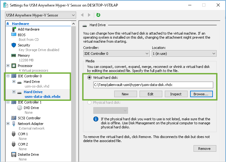Create the Hyper-V Virtual Machine - Level Blue