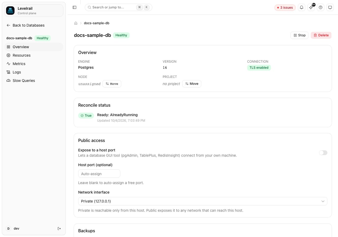 Database overview