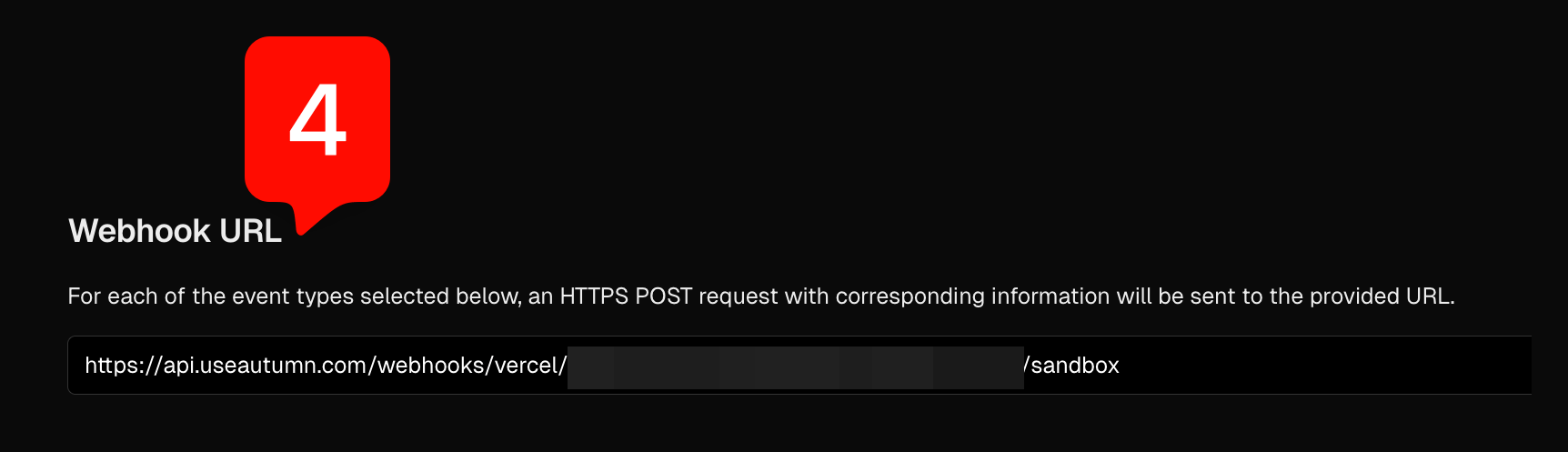 Vercel Webhook URL