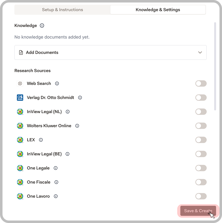 Adding knowledge documents to your assistant