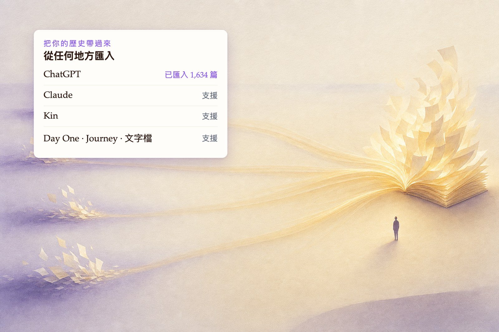 你的歷史,完整地過來了