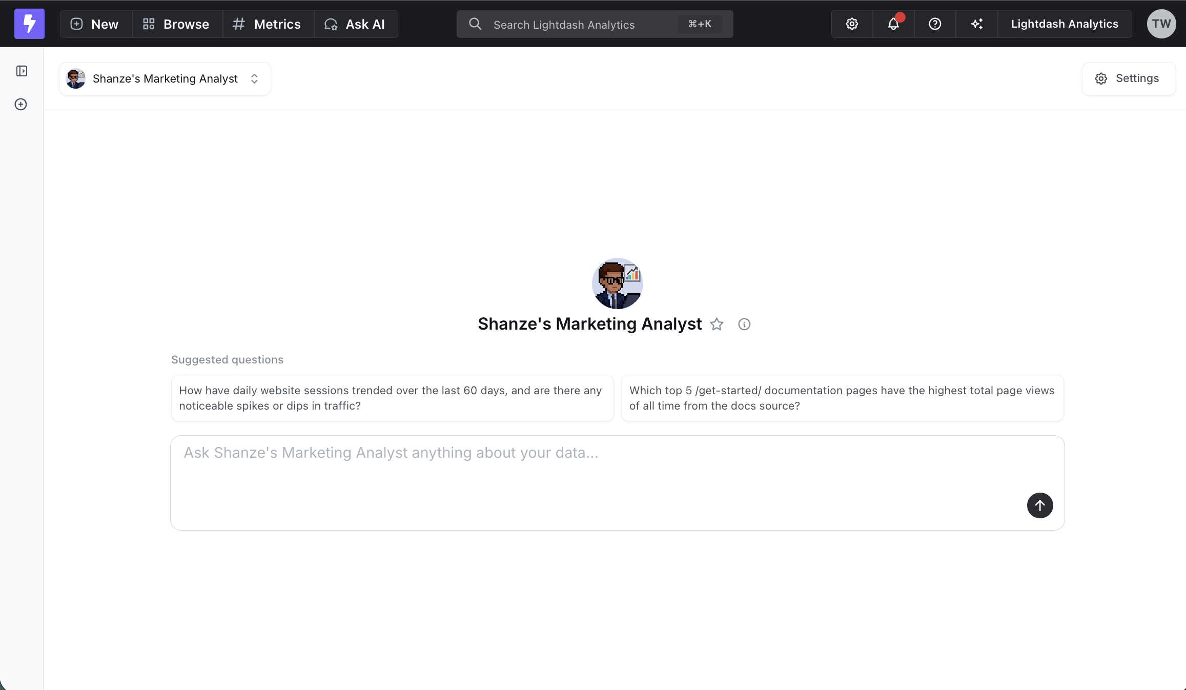Suggested questions based on verified answers