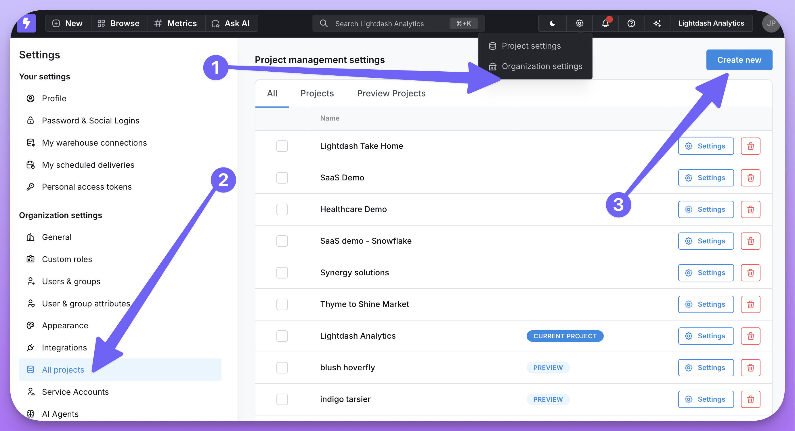screenshot-create-project