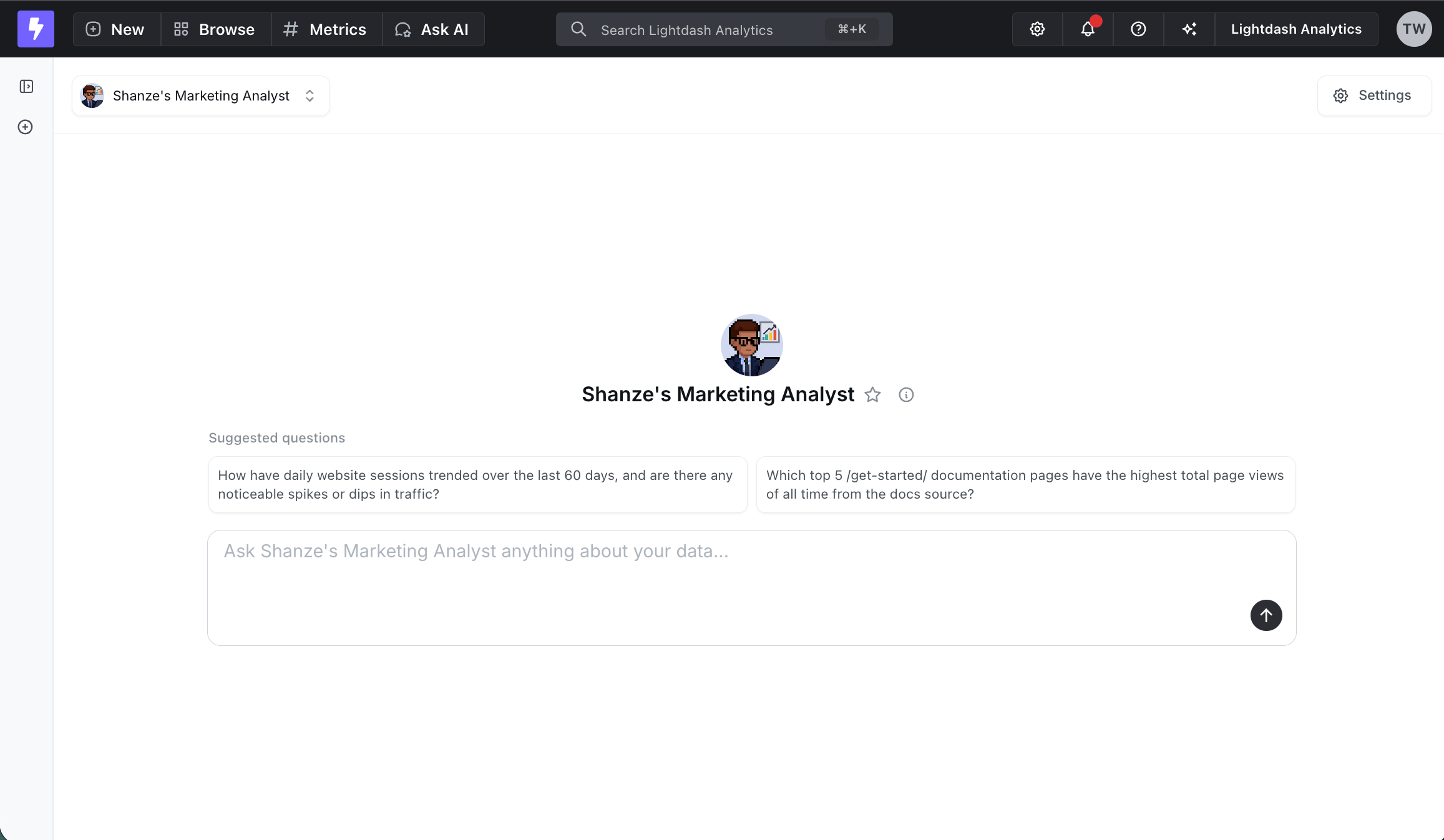 Suggested questions based on verified answers