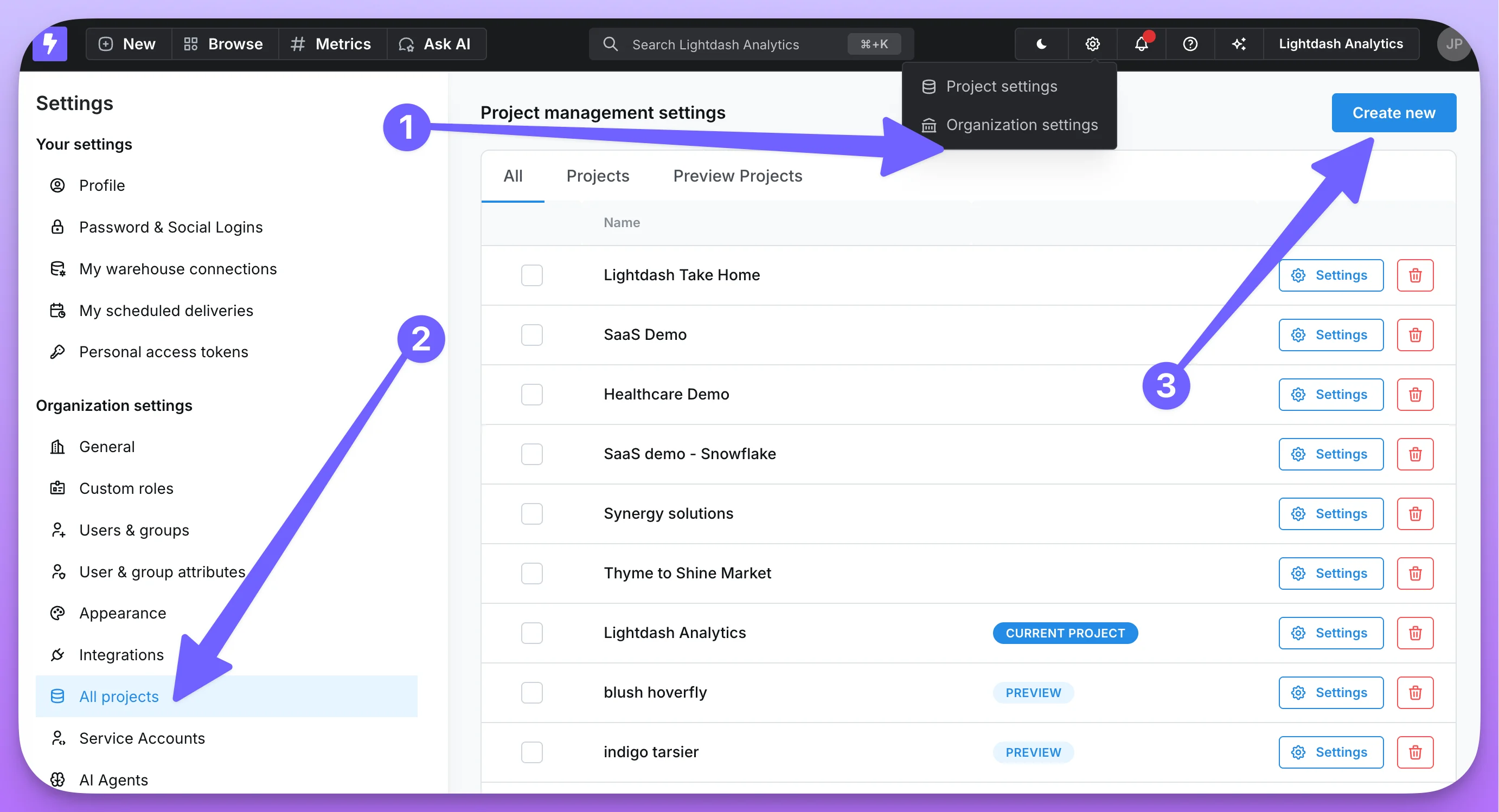 screenshot-create-project