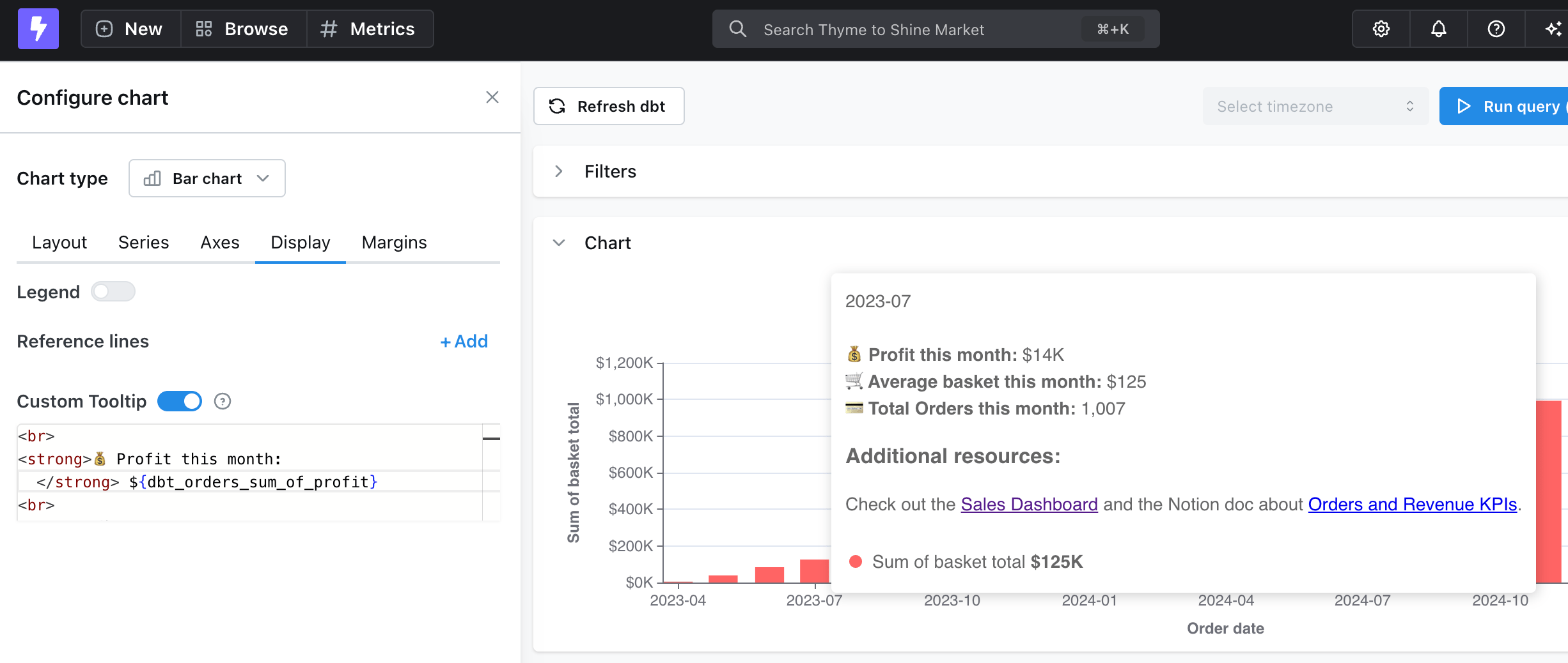 Custom Tooltip Example Pn