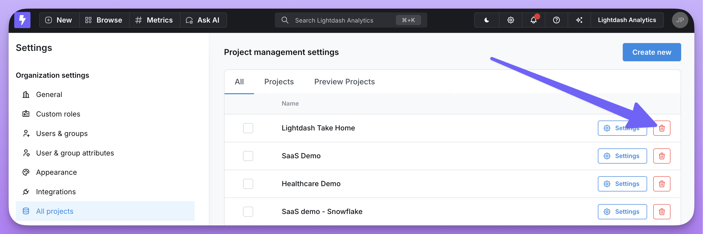 screenshot-delete-project