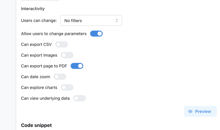 Configure iframe interactivity