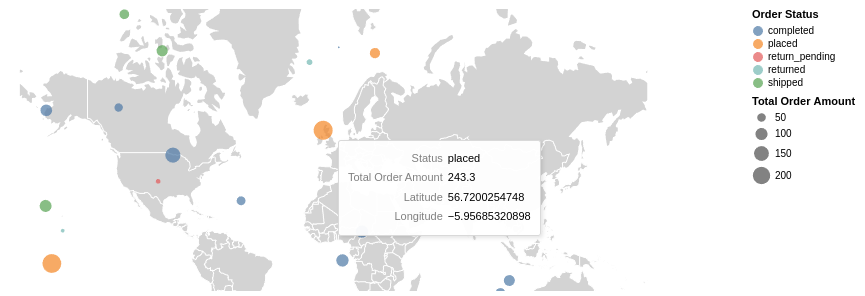 Custom Map Chart