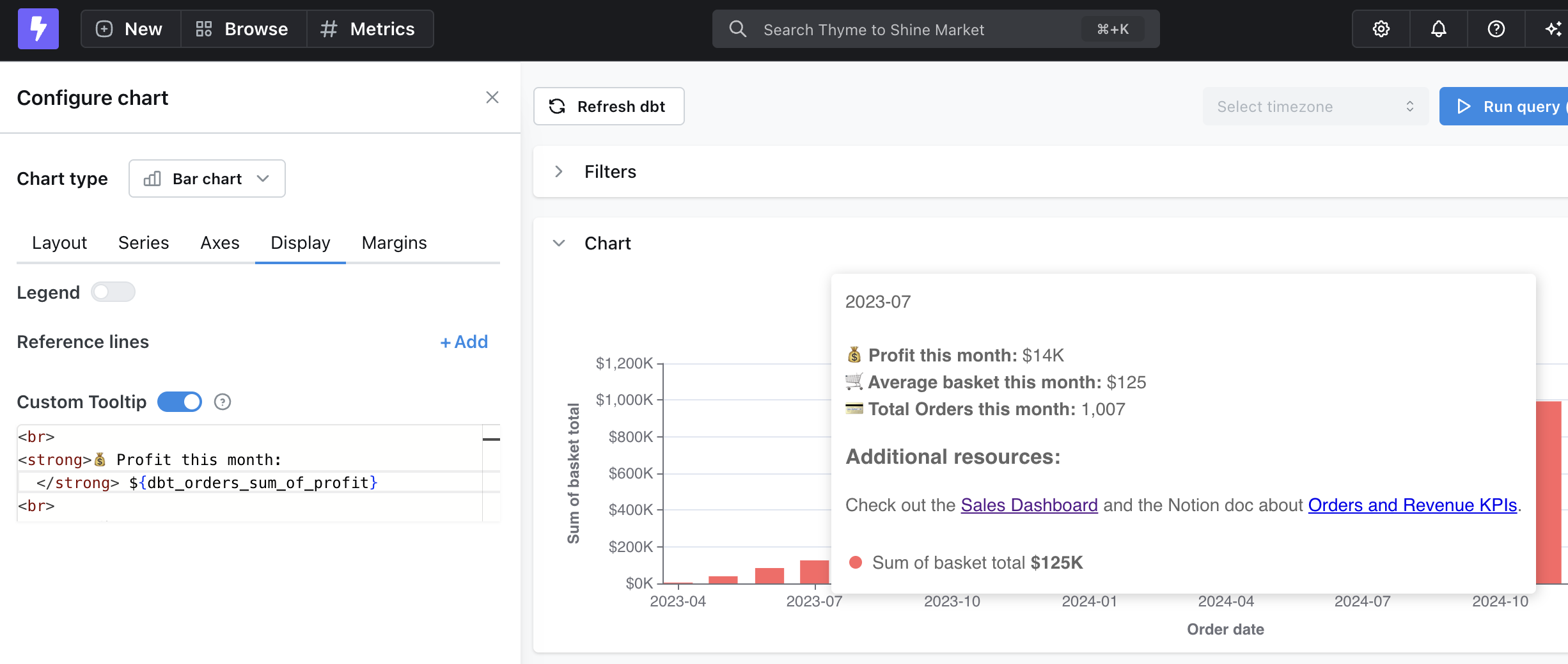 Custom Tooltip Example Pn