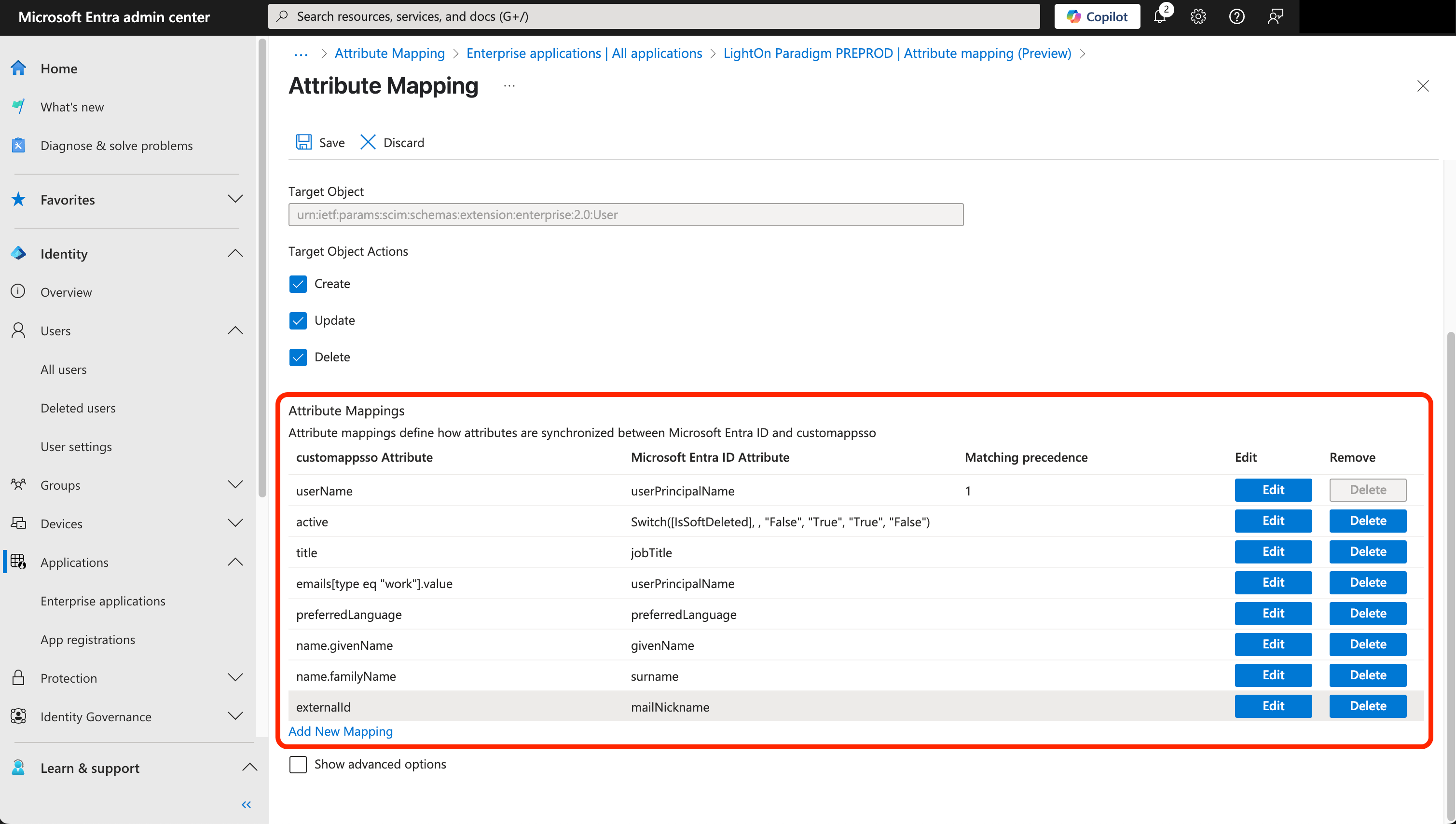 Suggested Attributes
