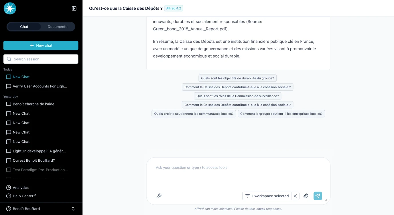Suggested Queries - LightOn Documentation