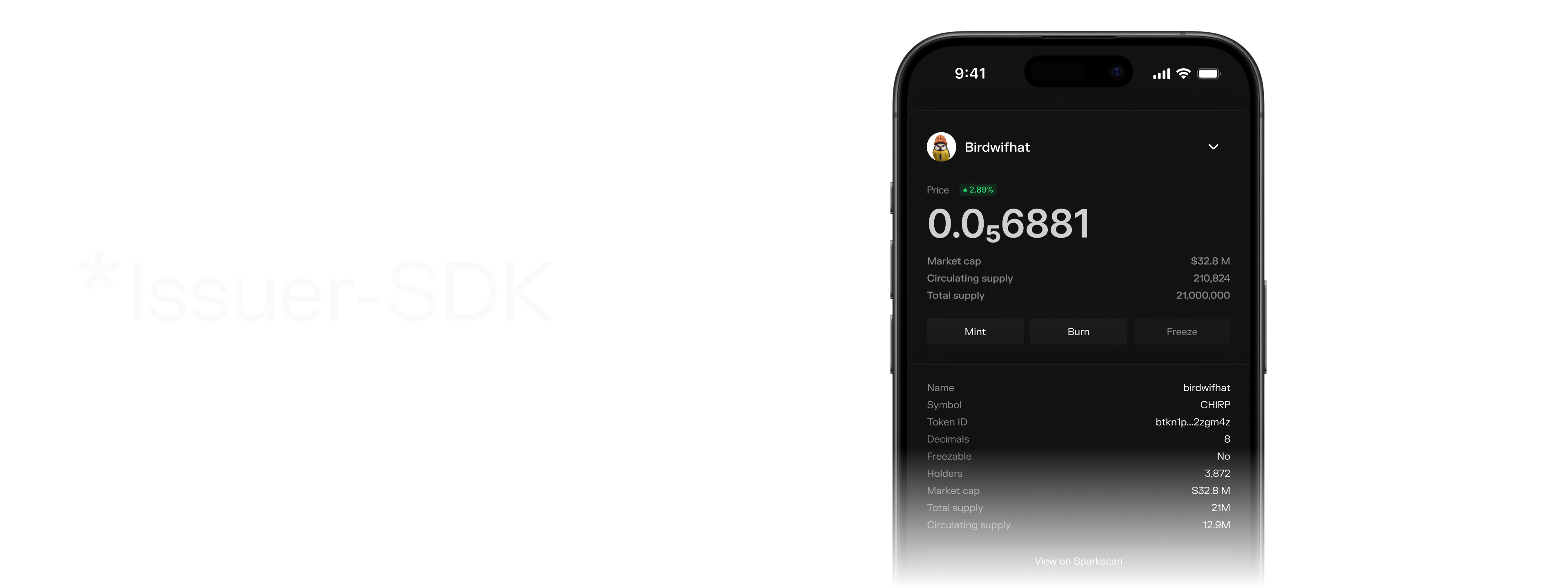 Issuer SDK - Spark