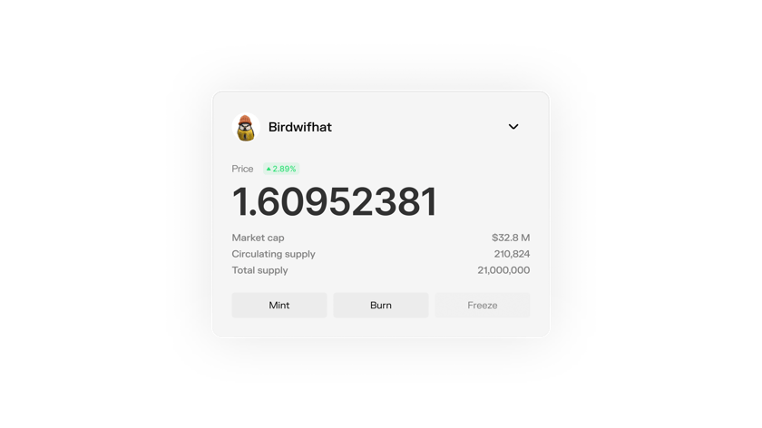 Managed Mints Mint Tokens - Spark