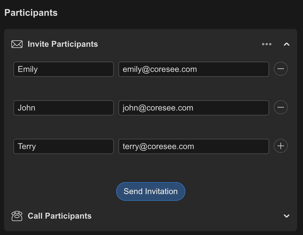 Invite Part
