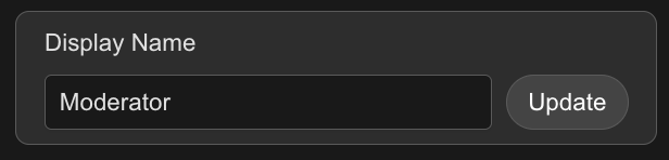 Moderator Identity