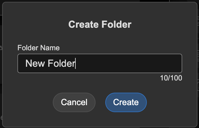 Name Folder