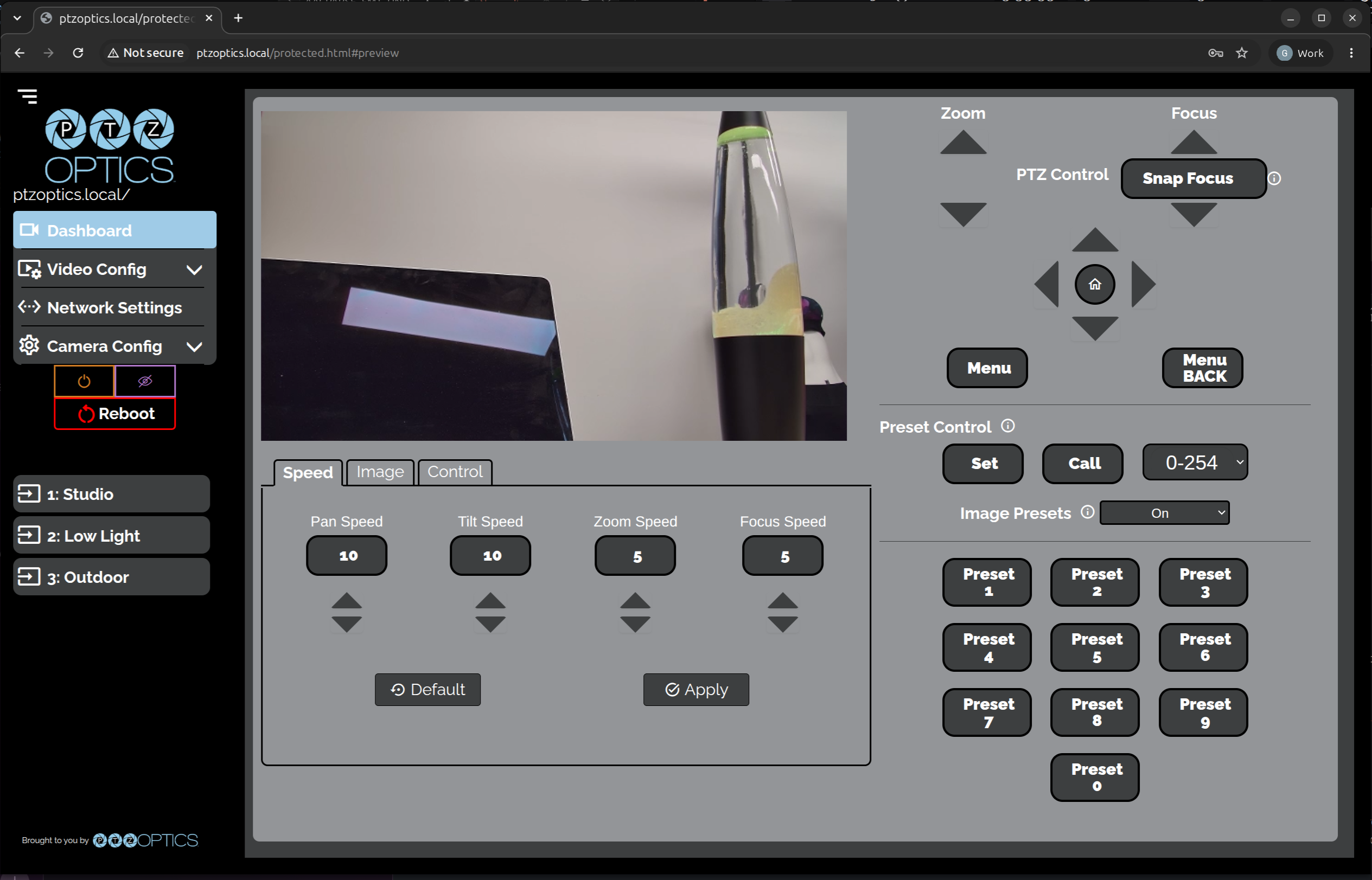 Ptzoptics Preview
