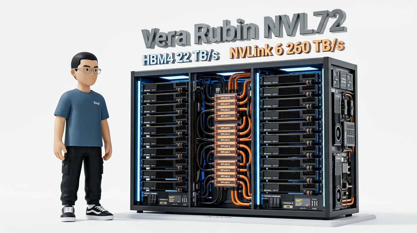 Ringi 导师解构：NVIDIA Vera Rubin NVL72 机架级 AI 工厂 3D 工坊