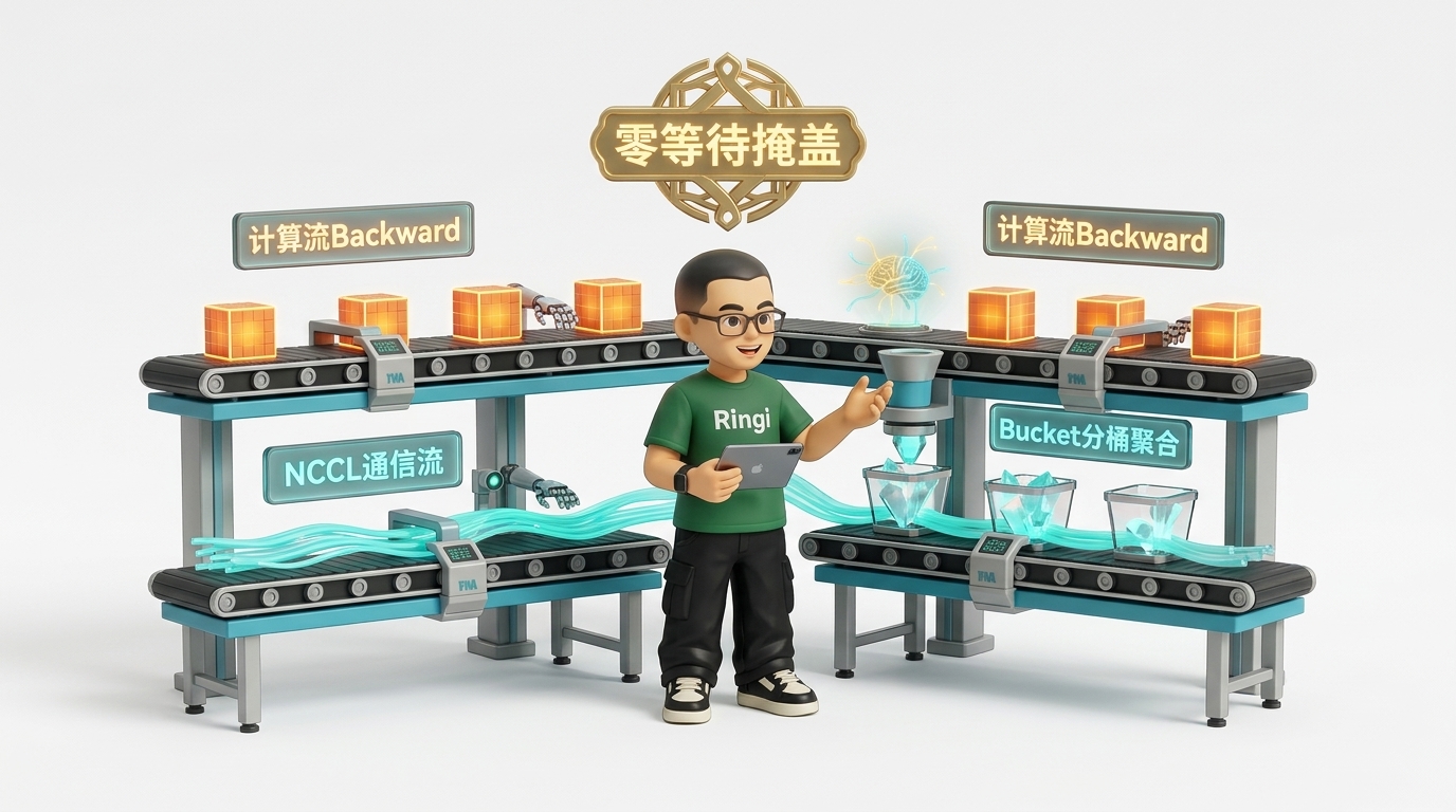 Ringi 导师解构：DDP 通信与计算重叠工坊