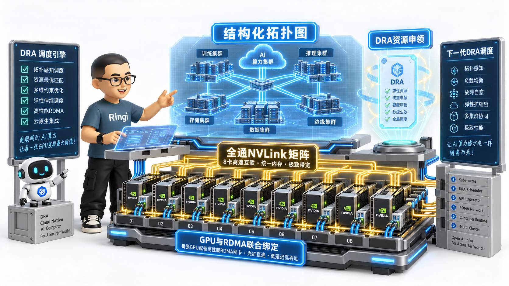 Ringi 导师解构：下一代 DRA 结构化拓扑感知调度架构