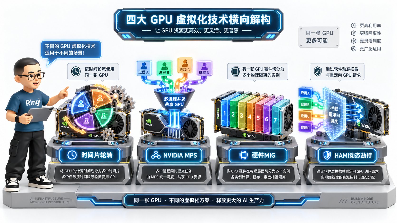 Ringi 导师解构:四大 GPU 虚拟化技术横向解构
