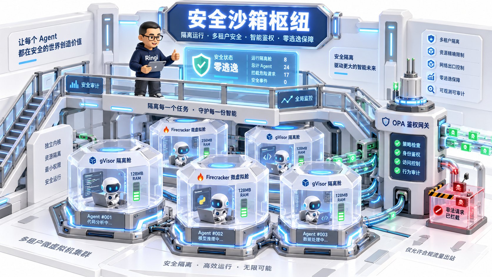 Ringi 导师解构:多租户微虚拟机与轻量安全隔离舱大厅