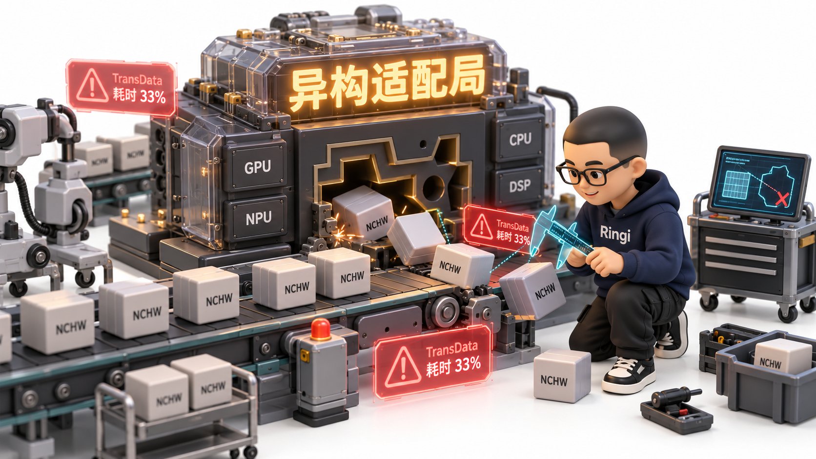 Ringi 导师解构:异构算力移植受挫与算子排布冲突工坊
