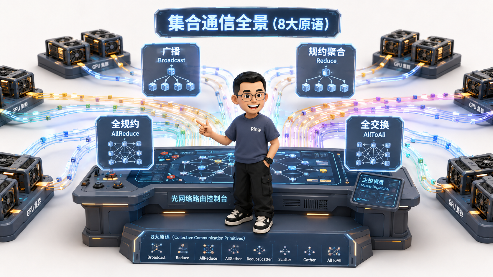 Ringi 导师解构：集合通信全景与分布式数据流工坊