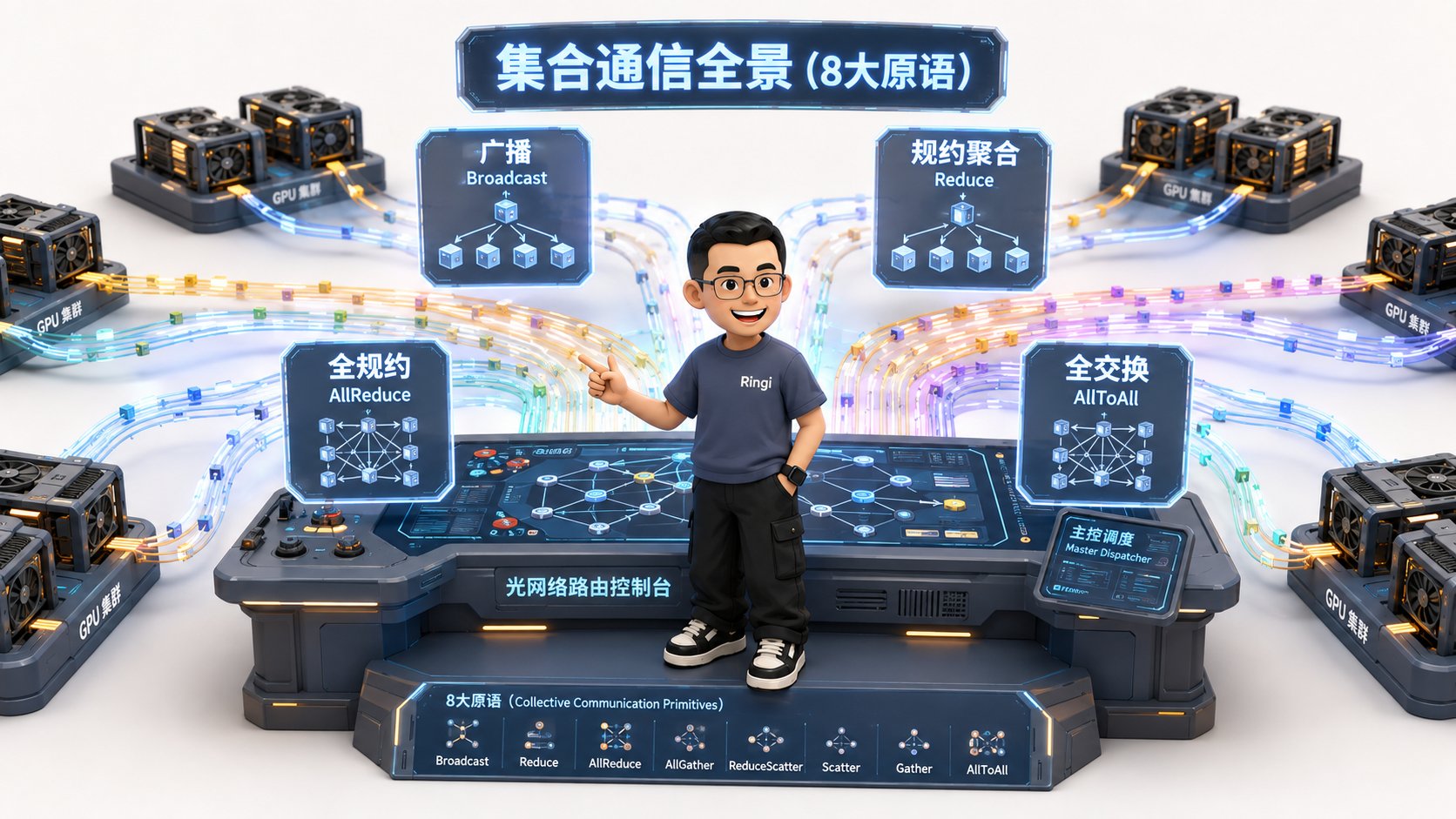 Ringi 导师解构:集合通信全景与分布式数据流工坊