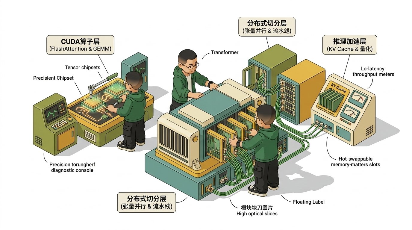 Ringi 导师解构:AI Infra 发动机与 Transformer 模块映射全景工坊