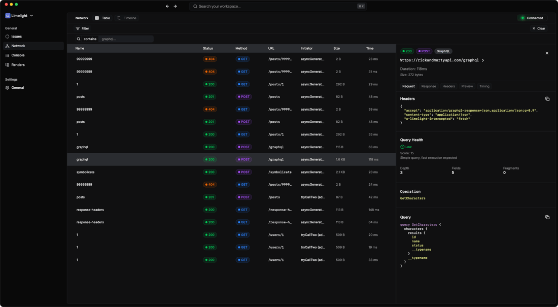 Network Request Network requests