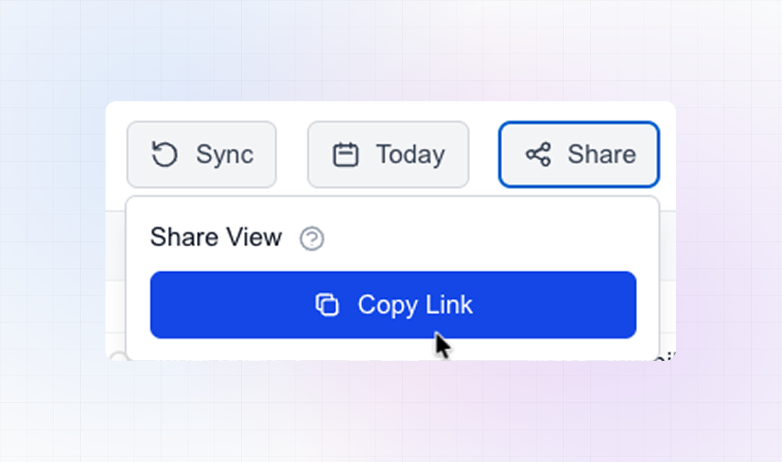 LinCal Share Linear Calendar