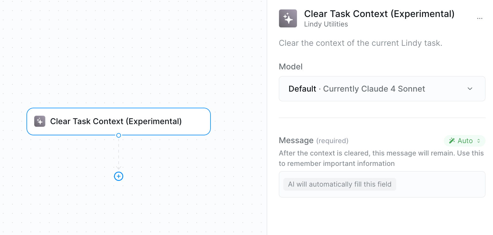 Clearing context to manage memory