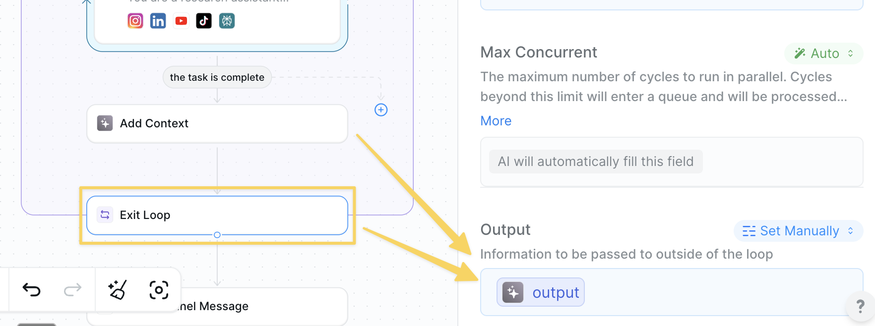 Exit competitor analysis loop