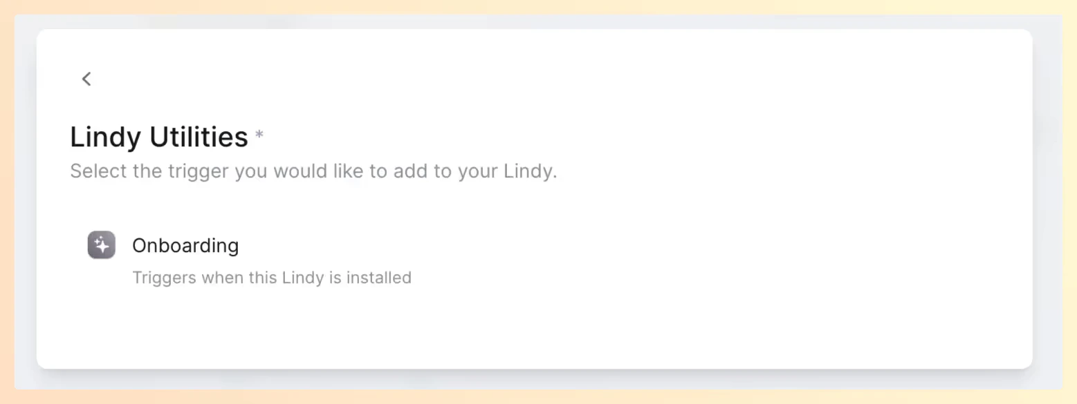 Step-by-Step Onboarding Trigger