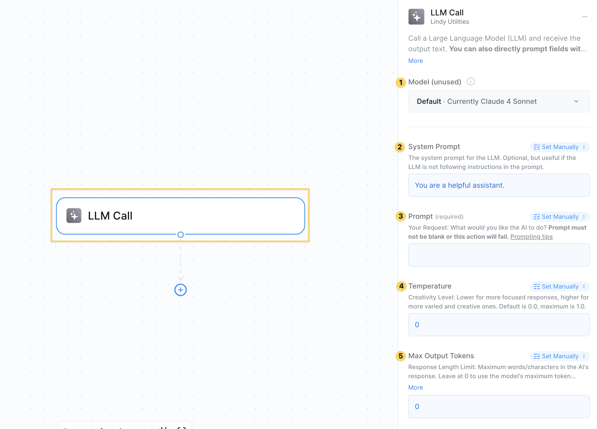 LLM Call usage examples