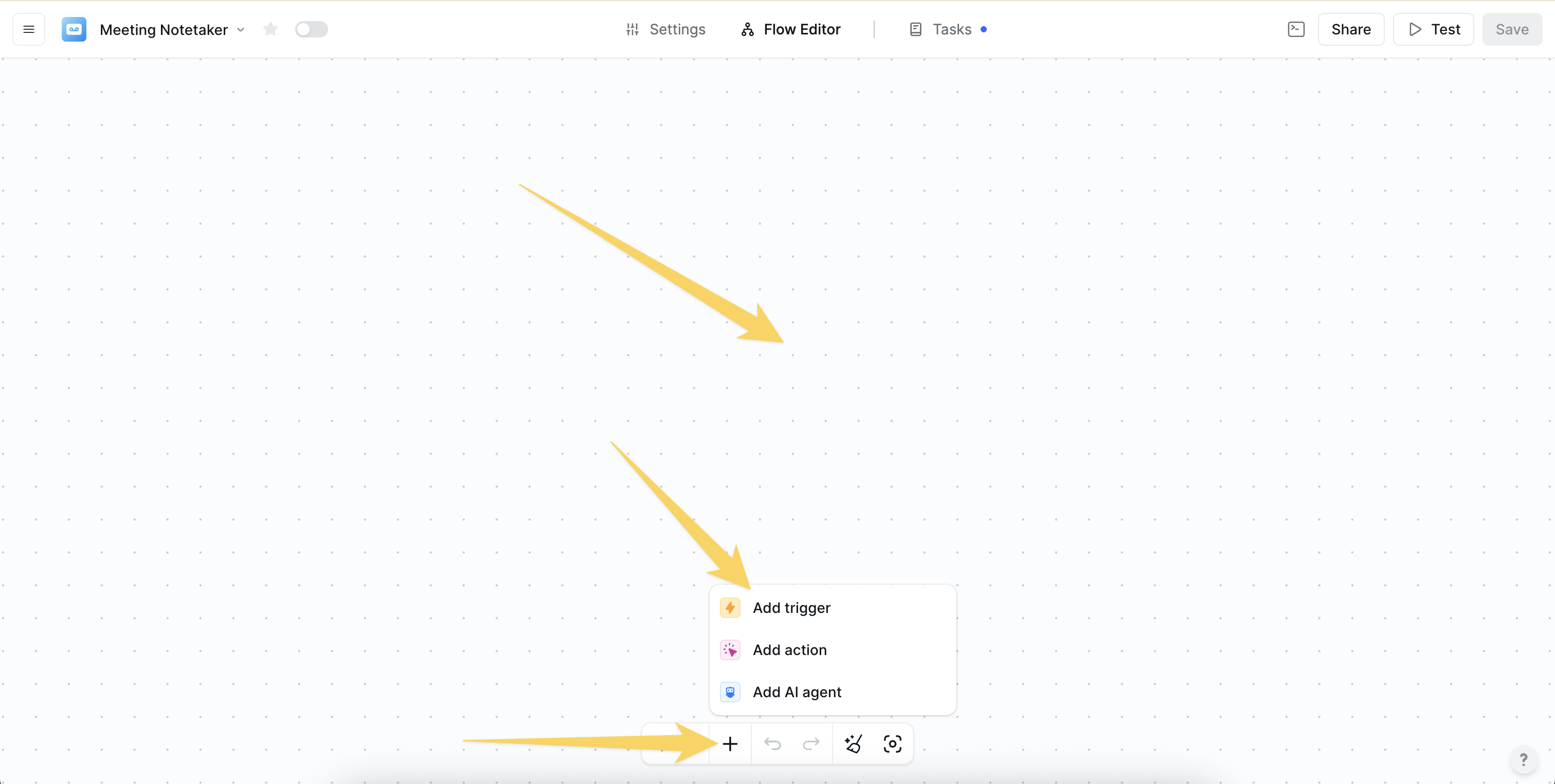 Calendar + Chat multi-trigger workflow
