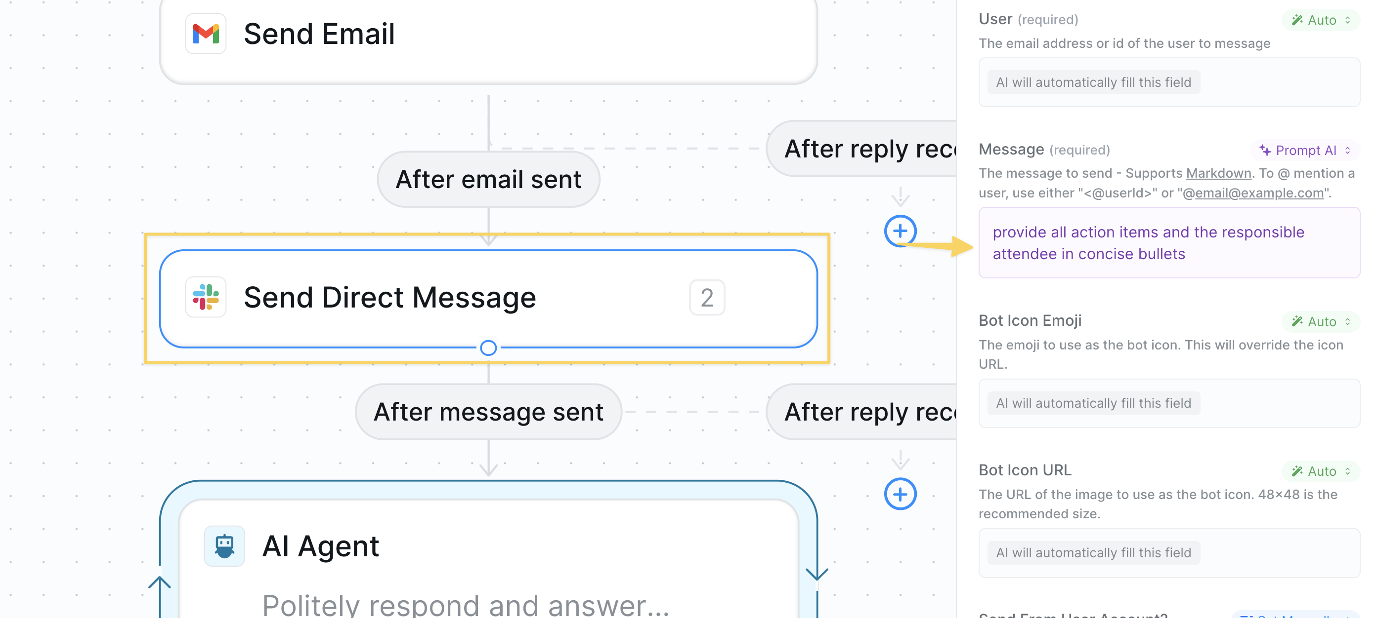 Slack integration setup