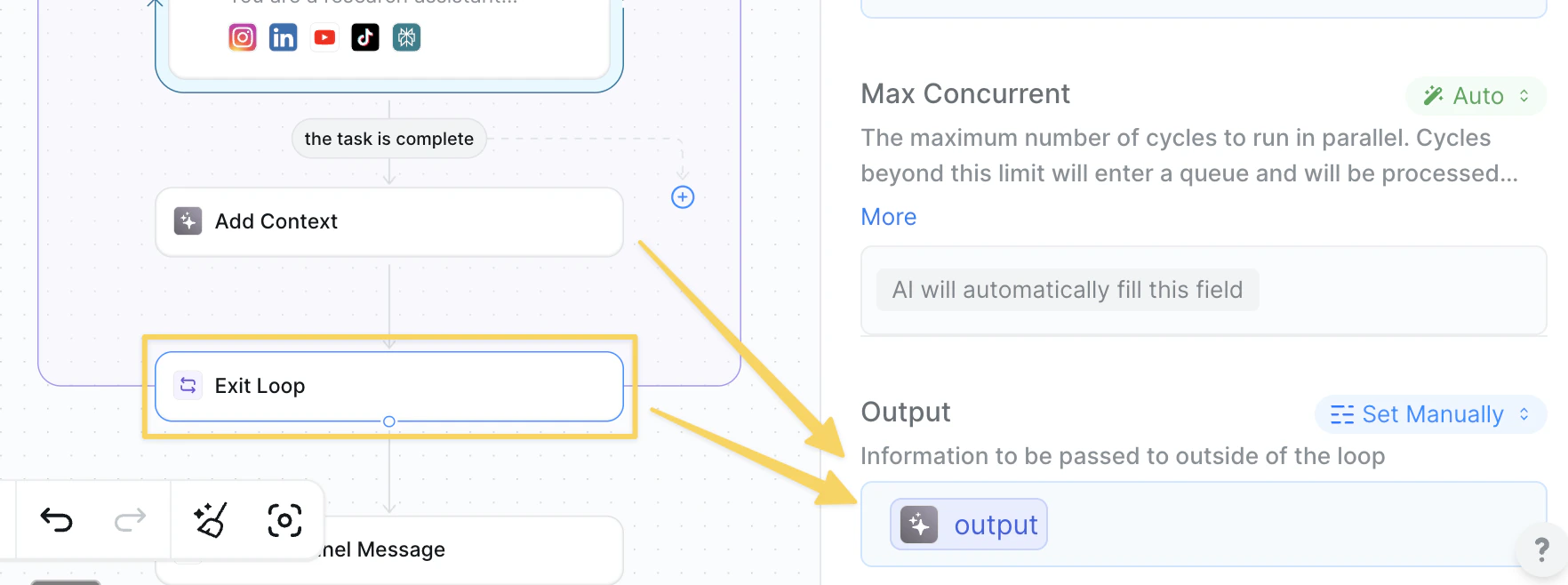 Exit competitor analysis loop