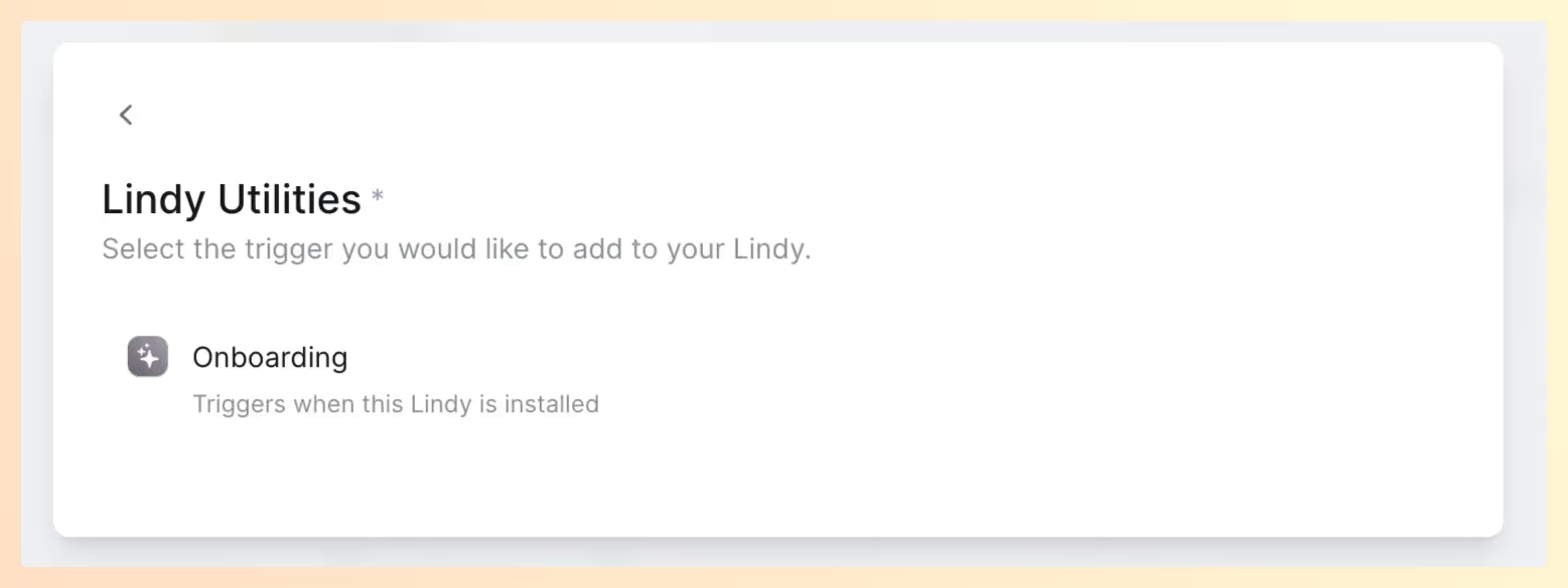 Step-by-Step Onboarding Trigger