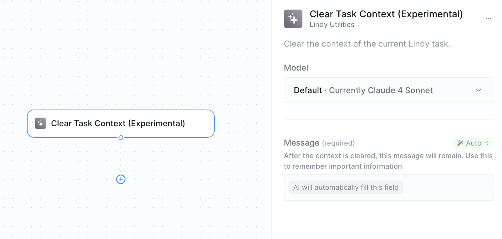 Clearing context to manage memory