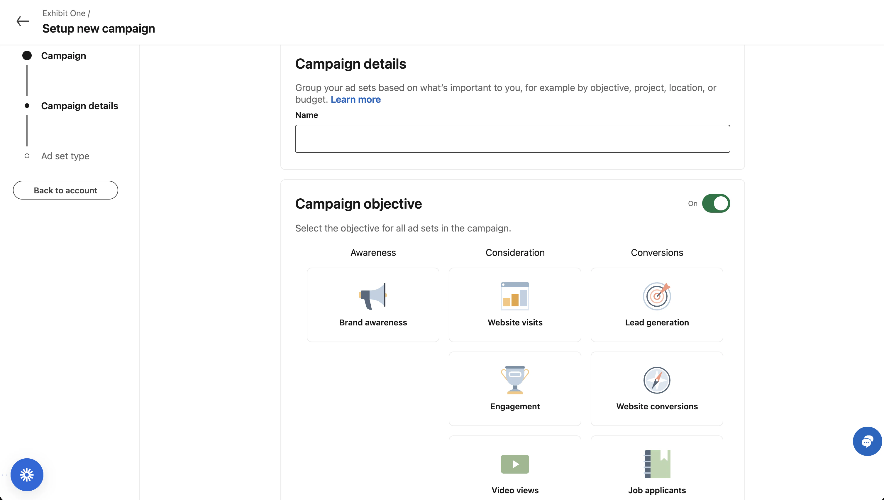LinkedIn - Campaign Objective