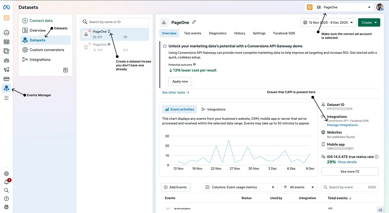 Meta Access Token - Step 1
