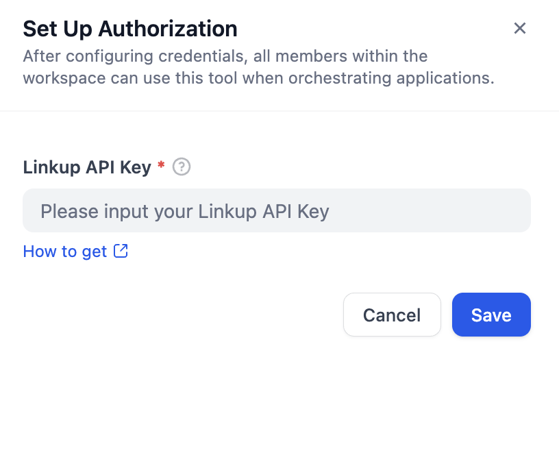 API Key Authorization