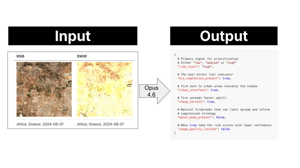 Input and output of the labeling pipeline